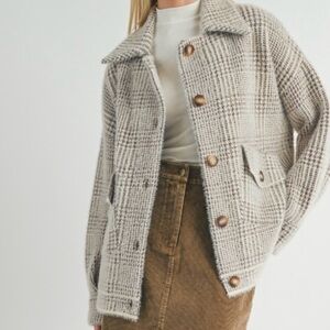 Button front sweater cardigan